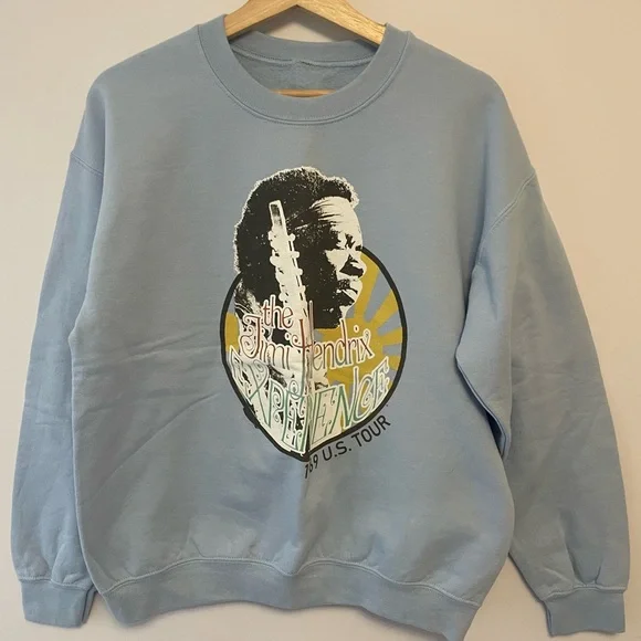 Blue Graphic Men's Sweater - Picture 1 of 4